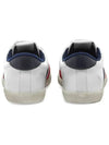 Tricolor Stripe Punching Low Top Sneakers Ivory - MONCLER - BALAAN 4