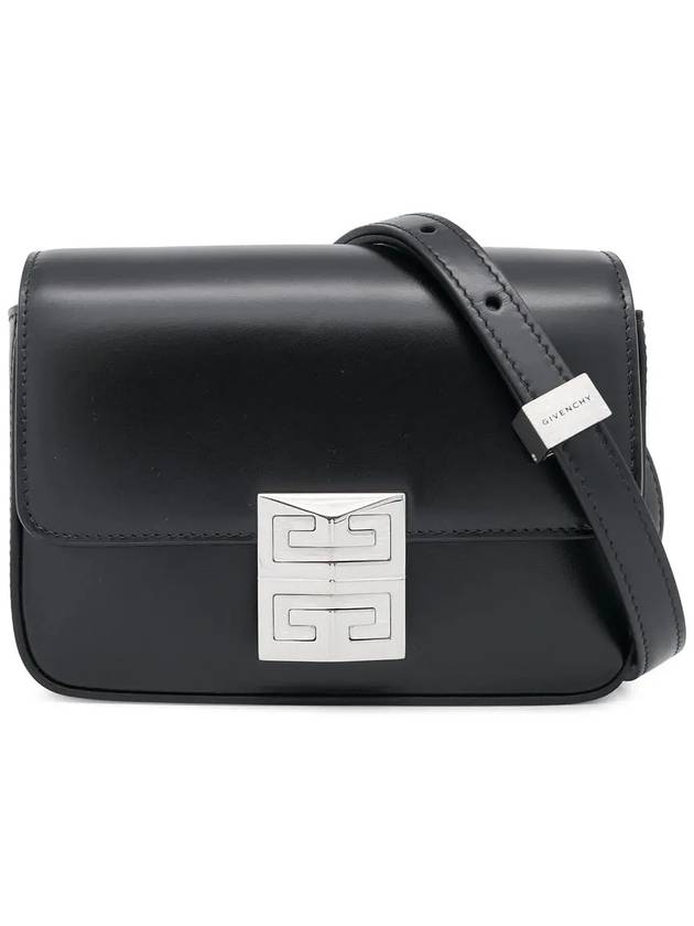 4G Silver Hardware Small Shoulder Bag Black - GIVENCHY - BALAAN.