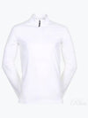 Golf Dri Fit Victory Half Zip Long Sleeve T-Shirt White - NIKE - BALAAN 2