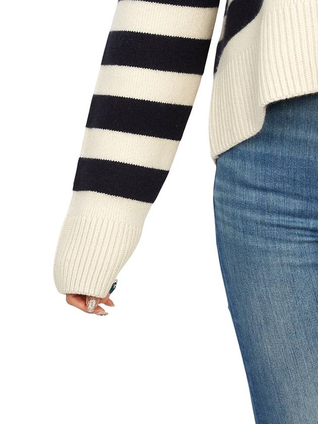 Exclusive special price limited to 30 pieces 9297615 MAGNOLIA NAVY STRIPE women s knit - KATE - BALAAN 10