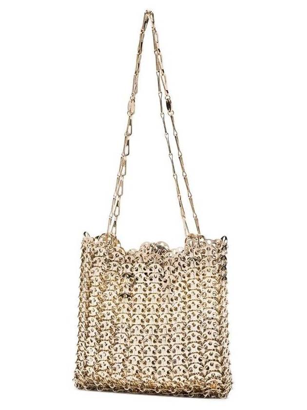 '1969' Gold-Colored Shoulder Bag With Brass Discs Woman - PACO RABANNE - BALAAN 2