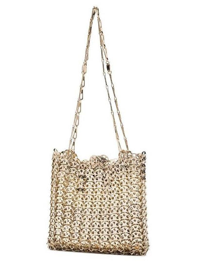 '1969' Gold-Colored Shoulder Bag With Brass Discs Woman - PACO RABANNE - BALAAN 2