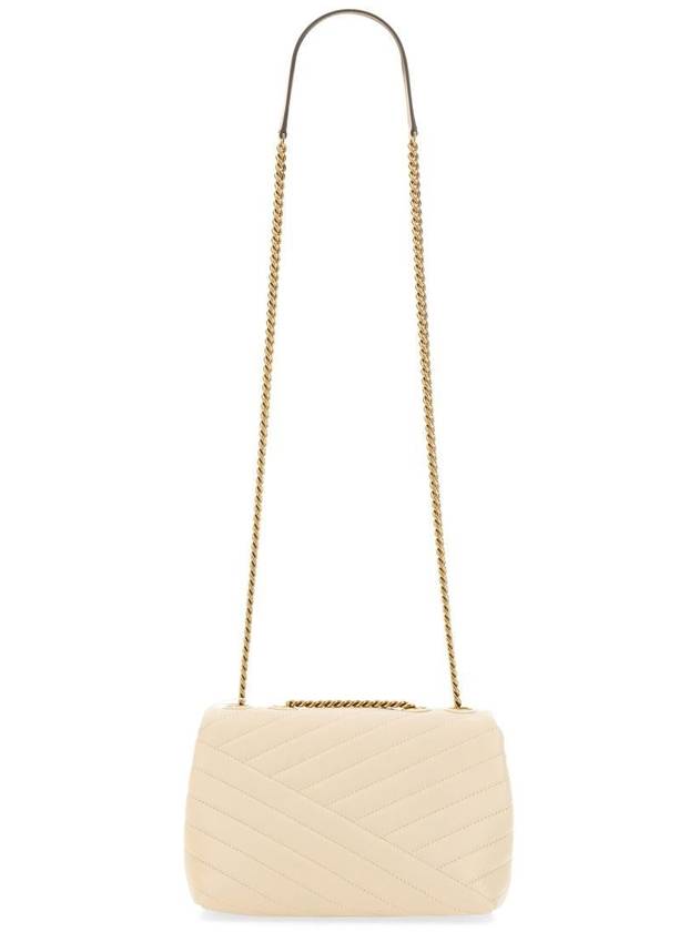 Kira Chevron Convertible Strap Small Shoulder Bag New Cream - TORY BURCH - BALAAN 9