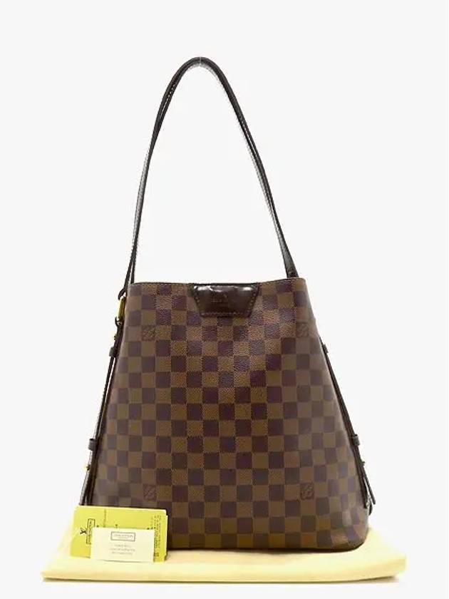 N41108 Damier Eben Canvas Cabas Rivington Shoulder Bag - LOUIS VUITTON - BALAAN 1