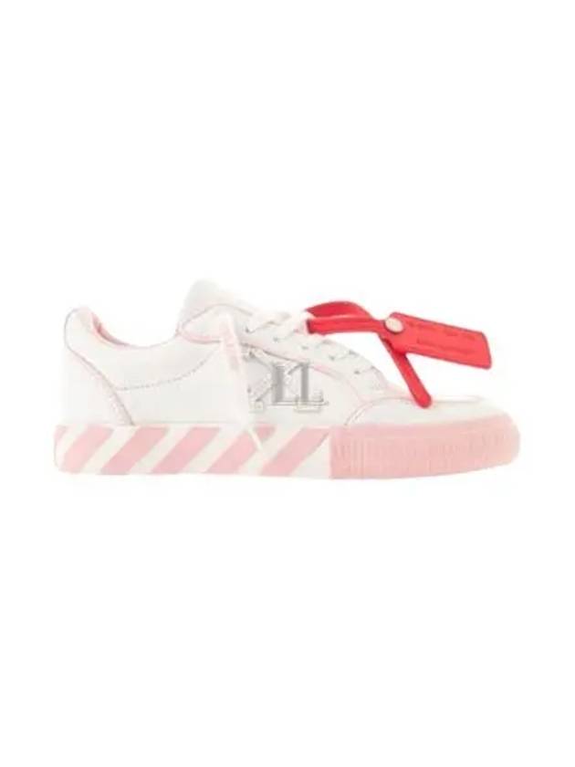 Vulcanized Outline Low Top Sneakers White Pink - OFF WHITE - BALAAN 2