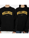 Wellness Ivy Sweatshirt Black Yellow WELLNESS IVY CREWNECK - SPORTY & RICH - BALAAN 1