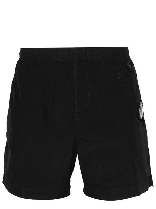 Lens Detail Swim Shorts Black - CP COMPANY - BALAAN 3