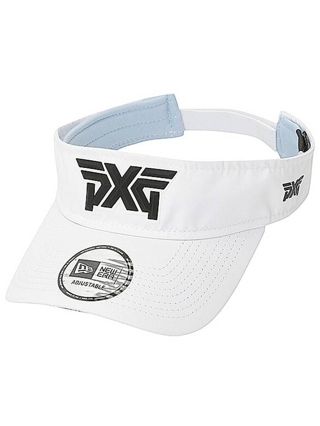 Faceted Logo Prolight Sports Tour Visor Golf Sun Cap White H UHW81 FM WHT - PXG - BALAAN 1