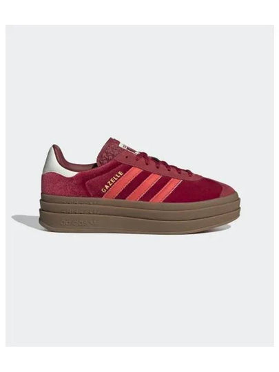 Gazelle Bold Low Top Sneakers Red - ADIDAS - BALAAN 2