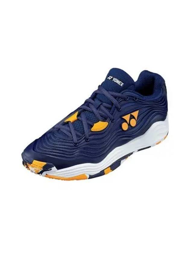 YONEX SHT F5MGCEX FUSIONREV5 CL2023 Fusion Rev 5 Tennis Shoes Clay Court Navy - YOUNESS - BALAAN 1