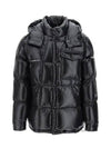 Anthemium Down Short Padding Black - MONCLER - BALAAN.