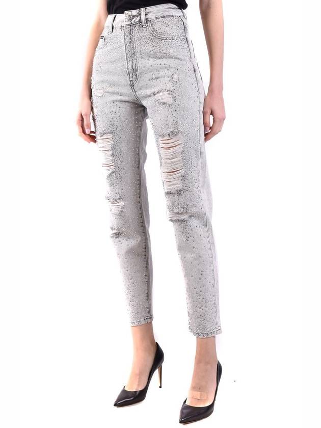 Denim Straight Pants FACC WDT2261 PDE004N02 DENIM - PHILIPP PLEIN - BALAAN 5