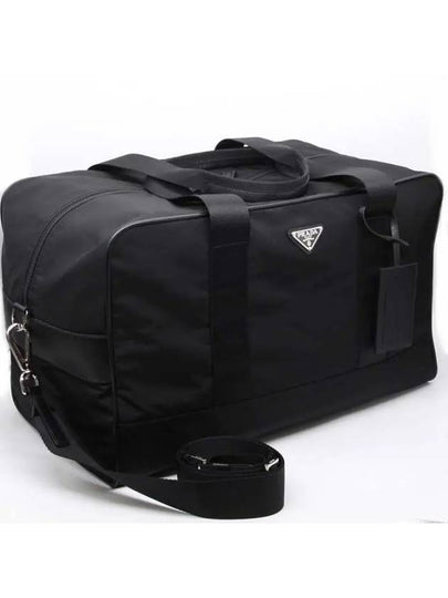 Tesuto Boston Luggage Bag Black - PRADA - BALAAN 2