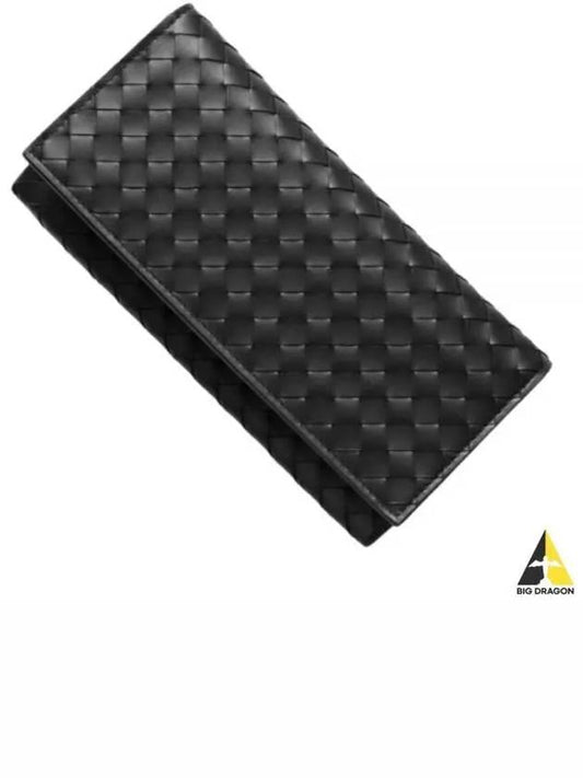 Intrecciato VN Continental Long Wallet Black - BOTTEGA VENETA - BALAAN 2