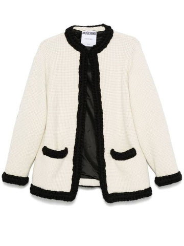 Moschino Honeycomb Cardigan - MOSCHINO - BALAAN 1