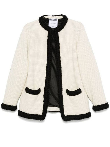 Moschino Honeycomb Cardigan - MOSCHINO - BALAAN 1