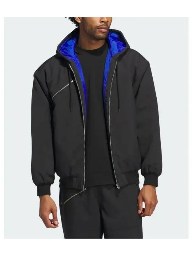 Shmoofoil Nylon Canvas Hooded Jacket Black - ADIDAS - BALAAN 2