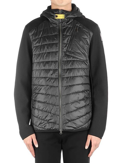 Men's Nolan Hybrids Zip-up Jacket Black - PARAJUMPERS - BALAAN 2