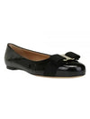 Women’s Varina Bellet Flats Black - SALVATORE FERRAGAMO - BALAAN 2