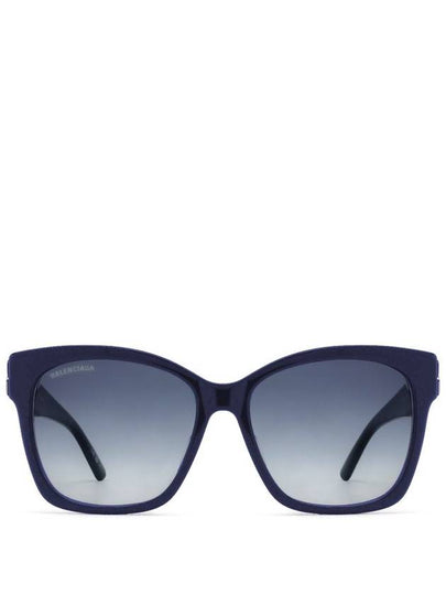 BB Temple Cat Eyes Sunglasses Blue - BALENCIAGA - BALAAN 2