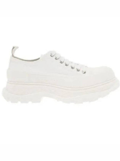 Tread Slick Platform Low Top Sneakers White - ALEXANDER MCQUEEN - BALAAN 2