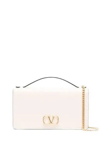 24 4W2P0Y63 SNP I16 V logo pouch clutch bag - VALENTINO - BALAAN 1