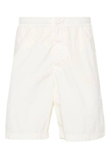 Comfort Fit Swim Shorts White - STONE ISLAND - BALAAN 1