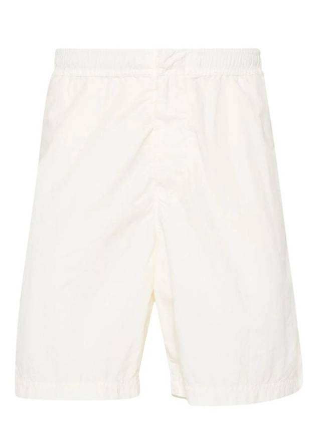 Comfort Fit Swim Shorts White - STONE ISLAND - BALAAN 1