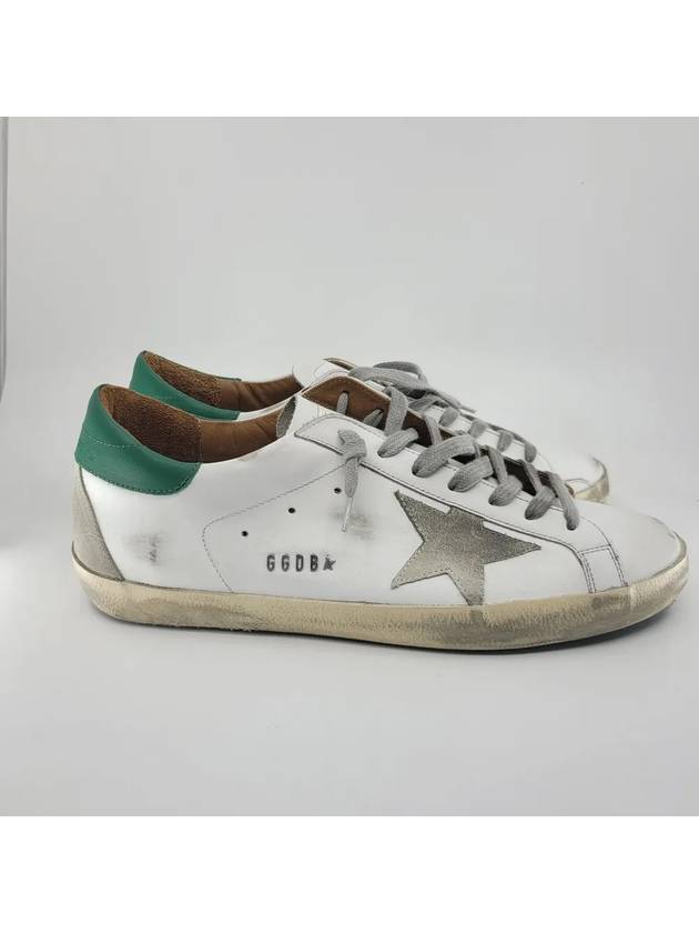 Superstar Low Top Sneakers Green White - GOLDEN GOOSE - BALAAN 2