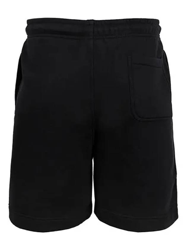 Handwriting Sweat Shorts Black - MAISON KITSUNE - BALAAN 3