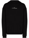 Riverse Embroidered Logo Hoodie Black - MAISON MARGIELA - BALAAN 2