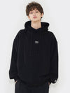 YES Mask Hoodie Oversize fit Black - AOX - BALAAN 3