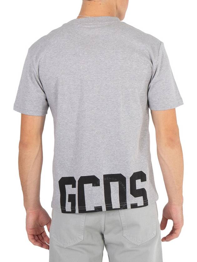 GCDS Logo Embroidered Cotton T-Shirt, Size Small - GCDS - BALAAN 3