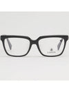 Glasses frame LNV2651LB 001 Asian fit black square horn - LANVIN - BALAAN 3