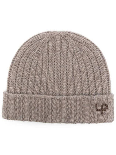 Cashmere Beanie Croissant Melange - LORO PIANA - BALAAN 1