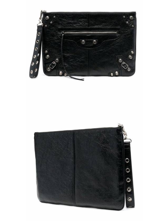 Le Cagole Large Clutch Bag Black - BALENCIAGA - BALAAN 5