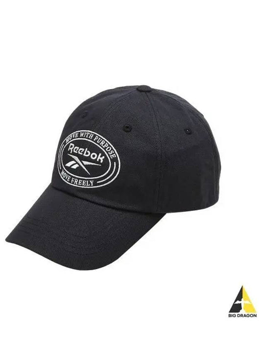 Archive Graphic Ball Cap Charcoal - REEBOK - BALAAN 1