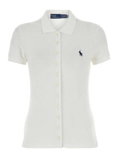 24SS Polo T-shirt 211939272 002 White - POLO RALPH LAUREN - BALAAN 1