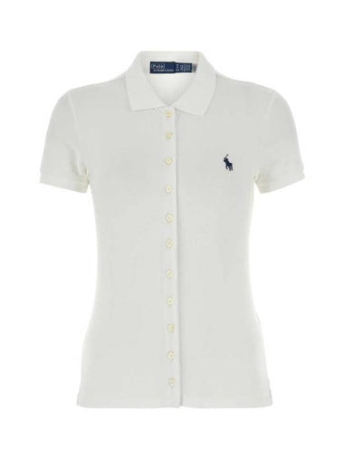 24SS Polo T-shirt 211939272 002 White - POLO RALPH LAUREN - BALAAN 1