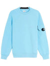 Diagonal Raised Fleece Sweatshirt Sky Blue - CP COMPANY - BALAAN 5