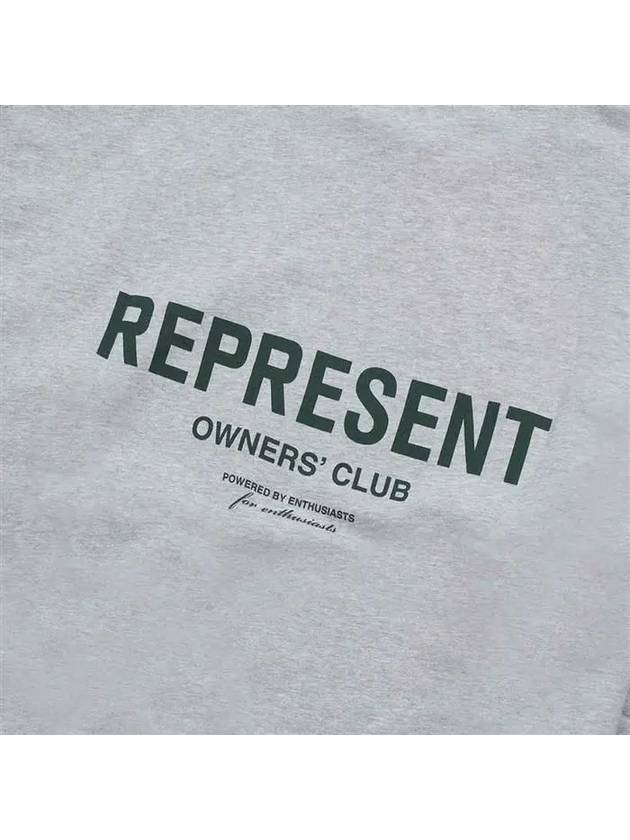 Represent Owners Club Sweatshirt Ash Grey - REPRESENT - BALAAN 7