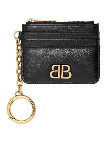 Wallet 7938322AAXB1000 AI24 Black - BALENCIAGA - BALAAN 1