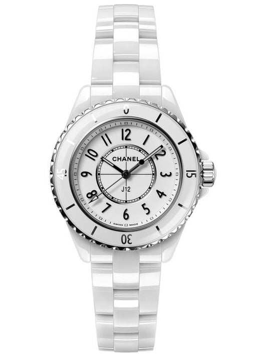 J12 Watch 33mm Quartz White - CHANEL - BALAAN 2