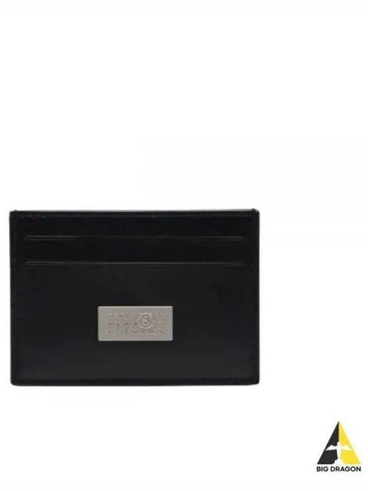 Numbering Metal Patch Card Wallet Black - MAISON MARGIELA - BALAAN 2