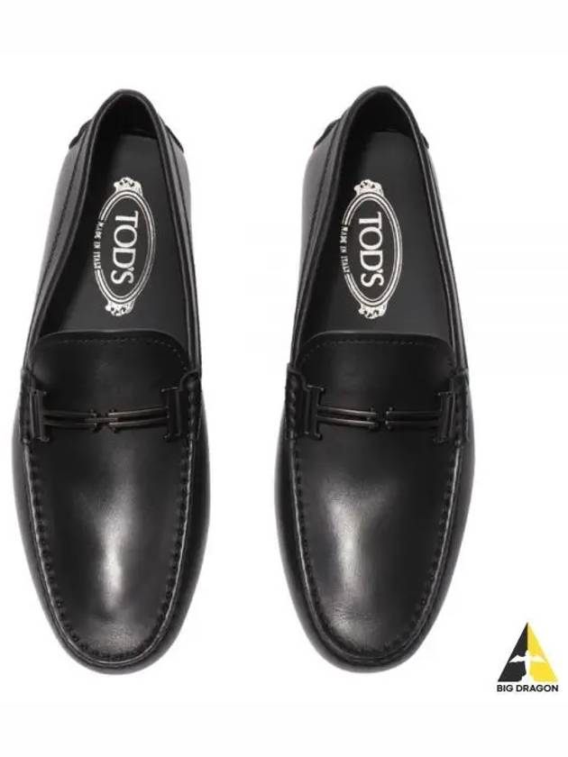 City Gommino Leather Driving Shoes Black - TOD'S - BALAAN 2