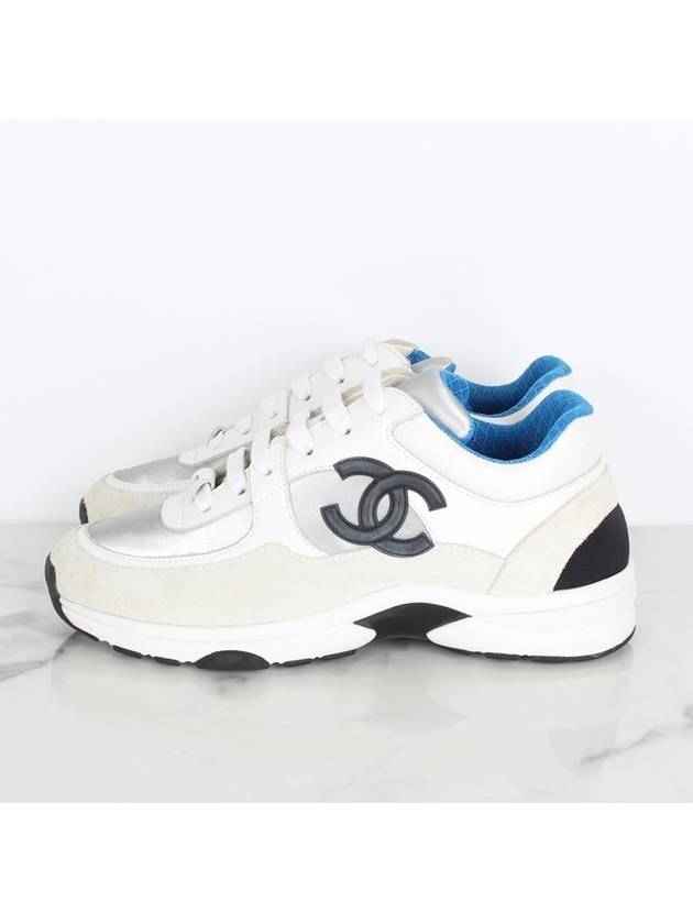 CC logo suede sneakers 36 5 235 - CHANEL - BALAAN 5