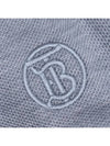 Men's Monogram Logo PK Shirt Gray - BURBERRY - BALAAN.