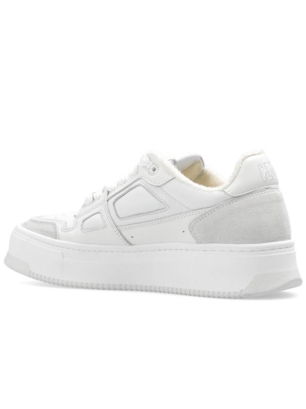 New Arcade Leather Low Top Sneakers White - AMI - BALAAN 6