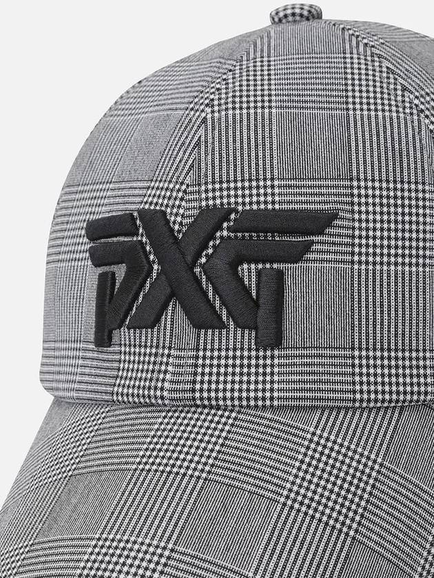 golf women check pattern cap - PXG - BALAAN 3