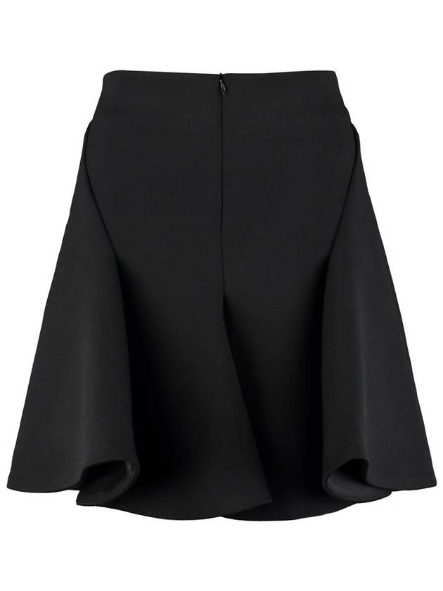 Grande Poudre A-Line Skirt Black - BOTTEGA VENETA - BALAAN 3